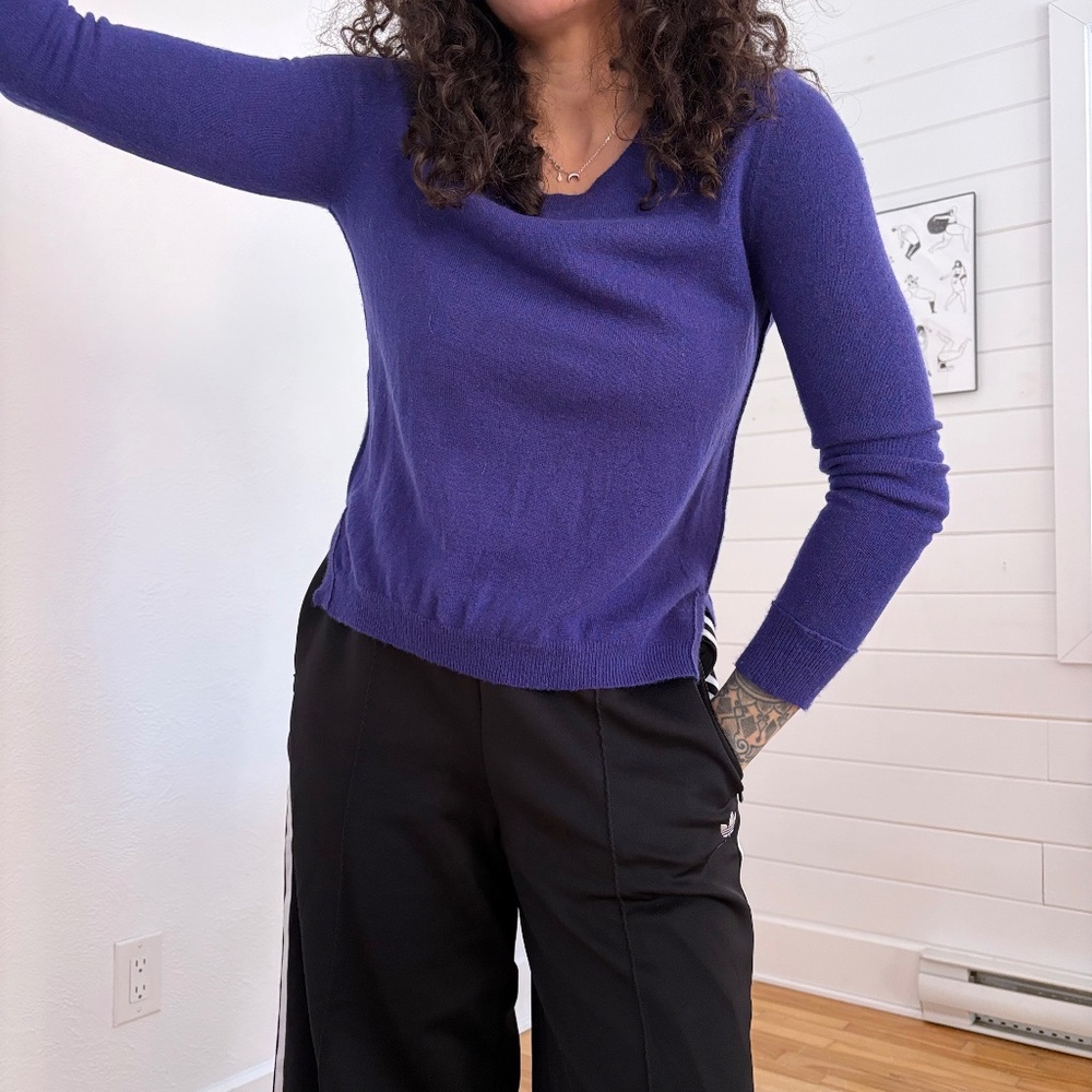J Brand speckled cashmere sweater